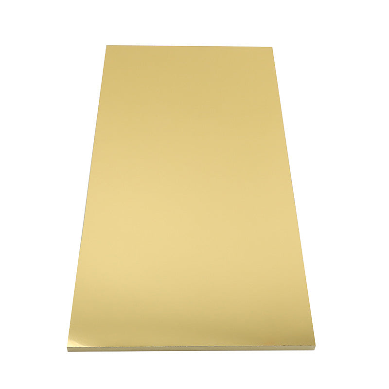 Panel de PVC acabado de Espejo Dorado / Pieza (1.22x2.44 m)