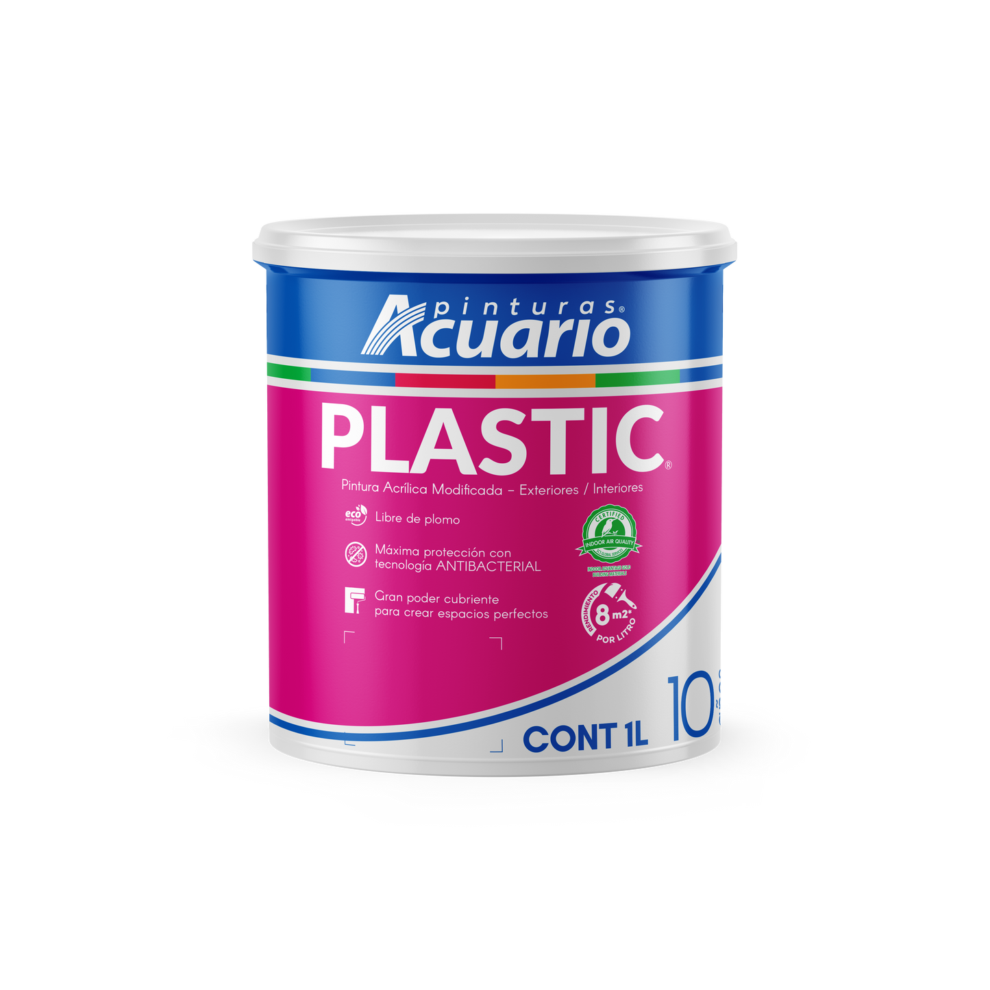 Pintura Vinílica PLASTIC® / Litro (1L)