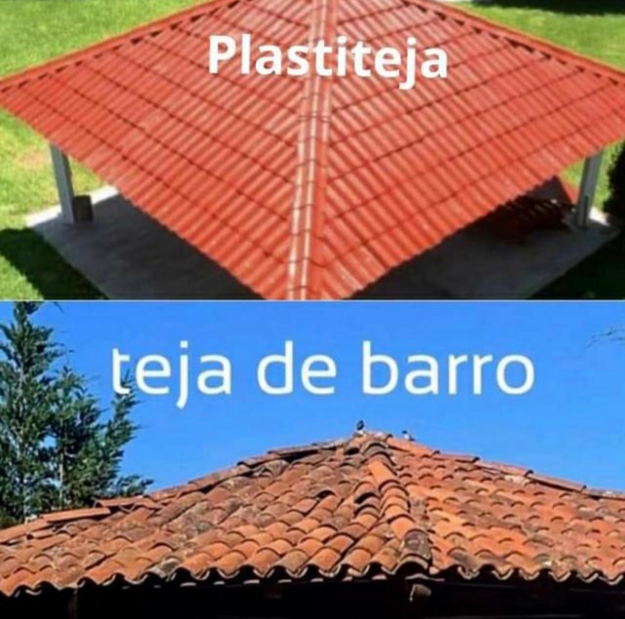 Lámina Tipo Teja Tradicional / Pieza