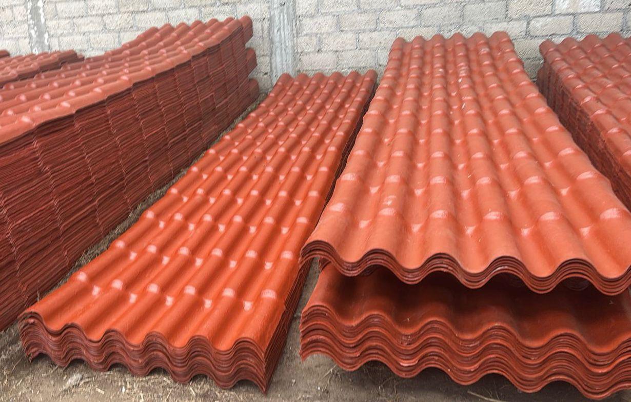 Lámina Tipo Teja Tradicional / Pieza