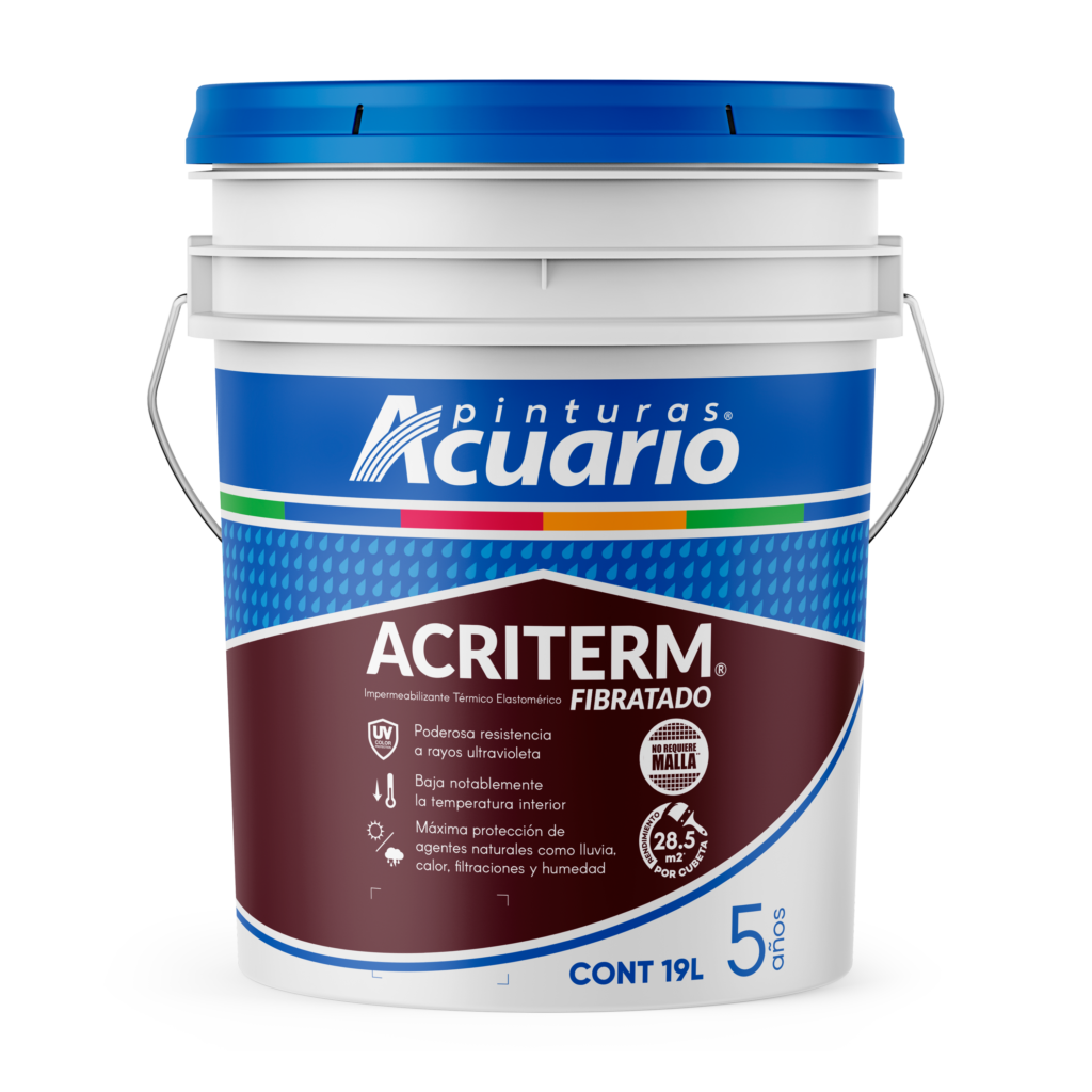 Acriterm® Fibratado 5 años / Cubeta de 19L