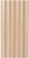 Panel Remetido Wave Fresno Claro / 14 pzas. (290x16 cm)