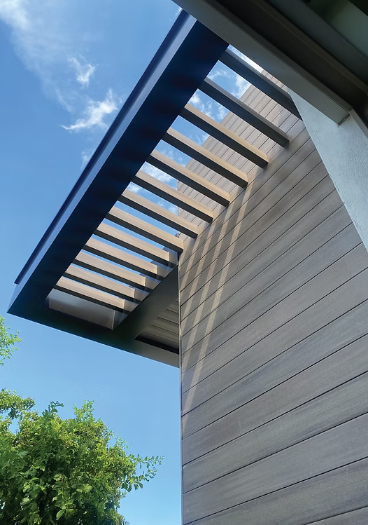 Teka Wall Cladding para Exterior / 2 pzas. (2.2 m x 15.1 cm)