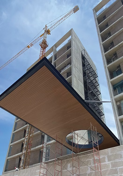 Teka Wall Cladding para Exterior / 2 pzas. (2.2 m x 15.1 cm)