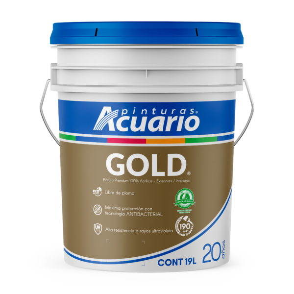 Pintura Vinílica GOLD® / Cubeta (19L)