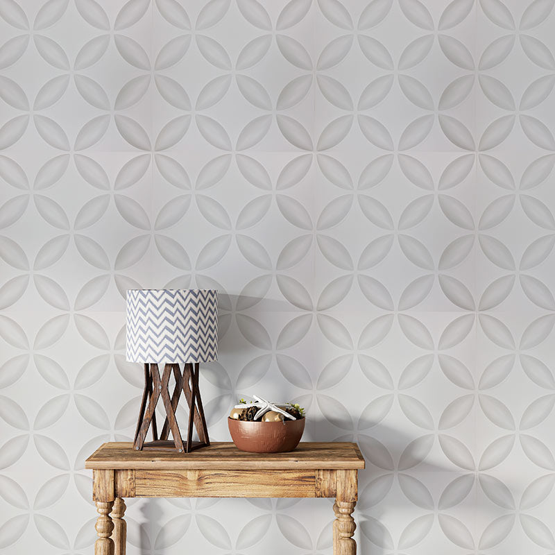 Panel 3D de PVC Charleston / 10 piezas de 50x50 cm
