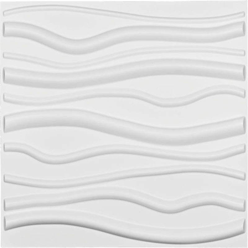 Panel 3D de PVC Cleveland / 10 piezas de 50x50 cm