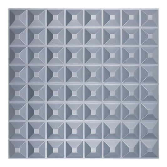 Panel 3D de PVC Minneapolis / 10 piezas de 50x50 cm