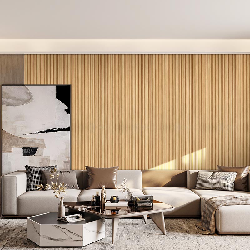 Lambrín de WPC Desigual (interior) BAHIA / Pieza de 290x14.9 cm