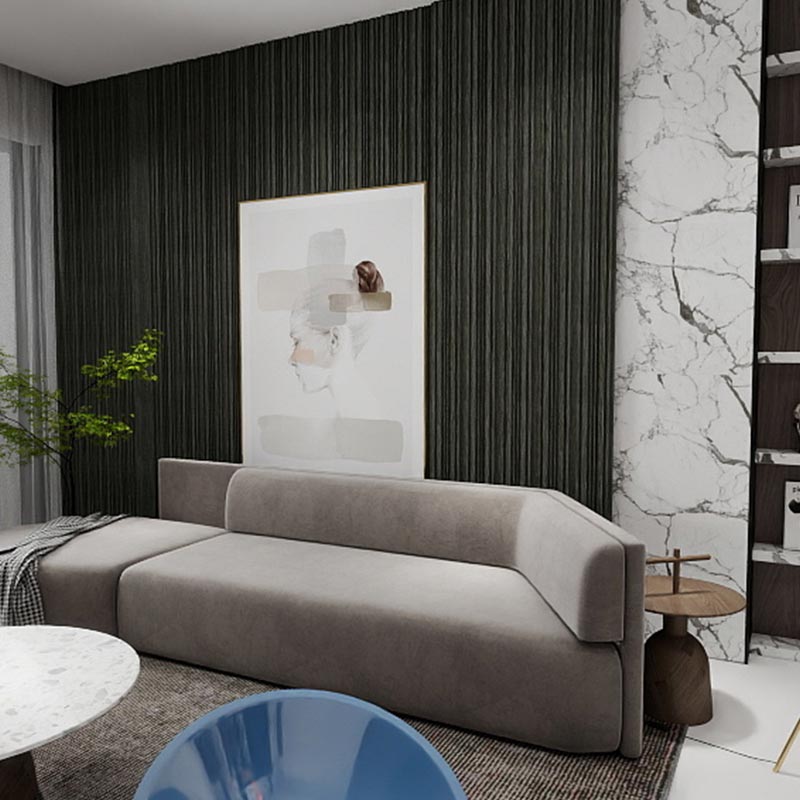 Lambrín de WPC Desigual (interior) SAO PAULO / Pieza de 290x14.9 cm