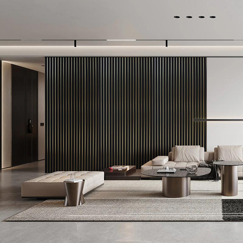 Lambrín de WPC media luna (interior) GILDARA / Pieza de 290x15.2 cm