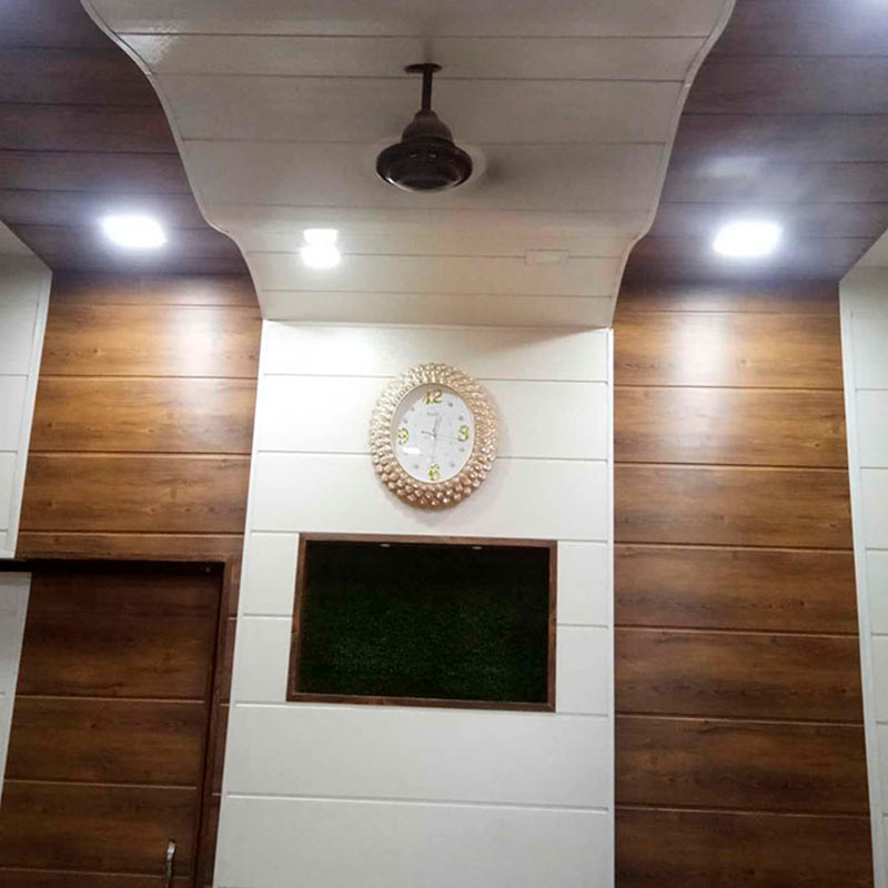 Panel de PVC para interior Cambridge / 10 pzs. de 280x30 cm