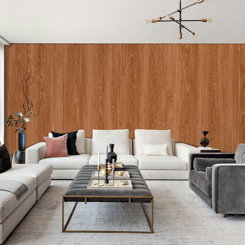 Panel Tipo Madera Walnut Elipse / 10 Piezas (280x30 cm)