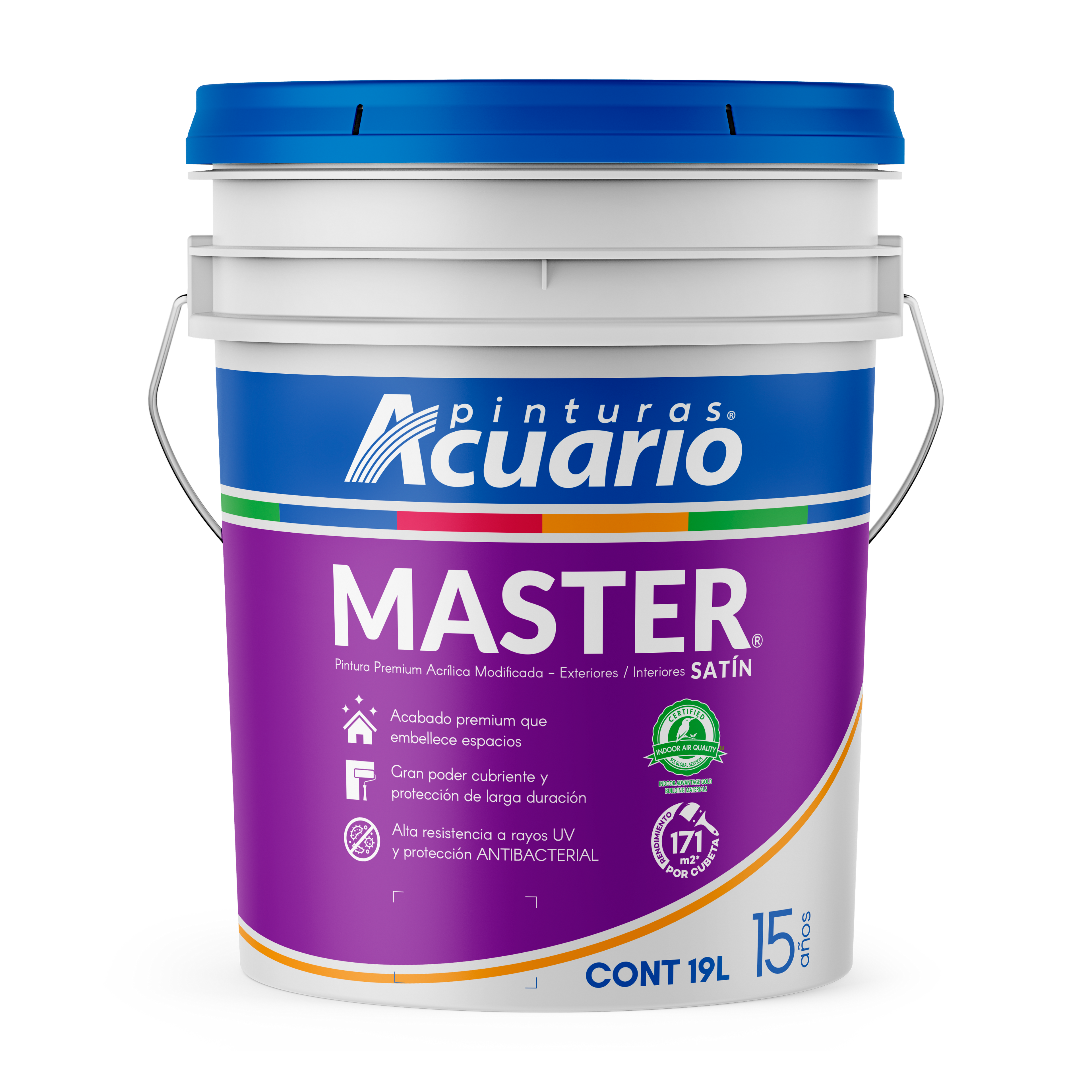 Pintura Vínílica MASTER® / Cubeta (19L)