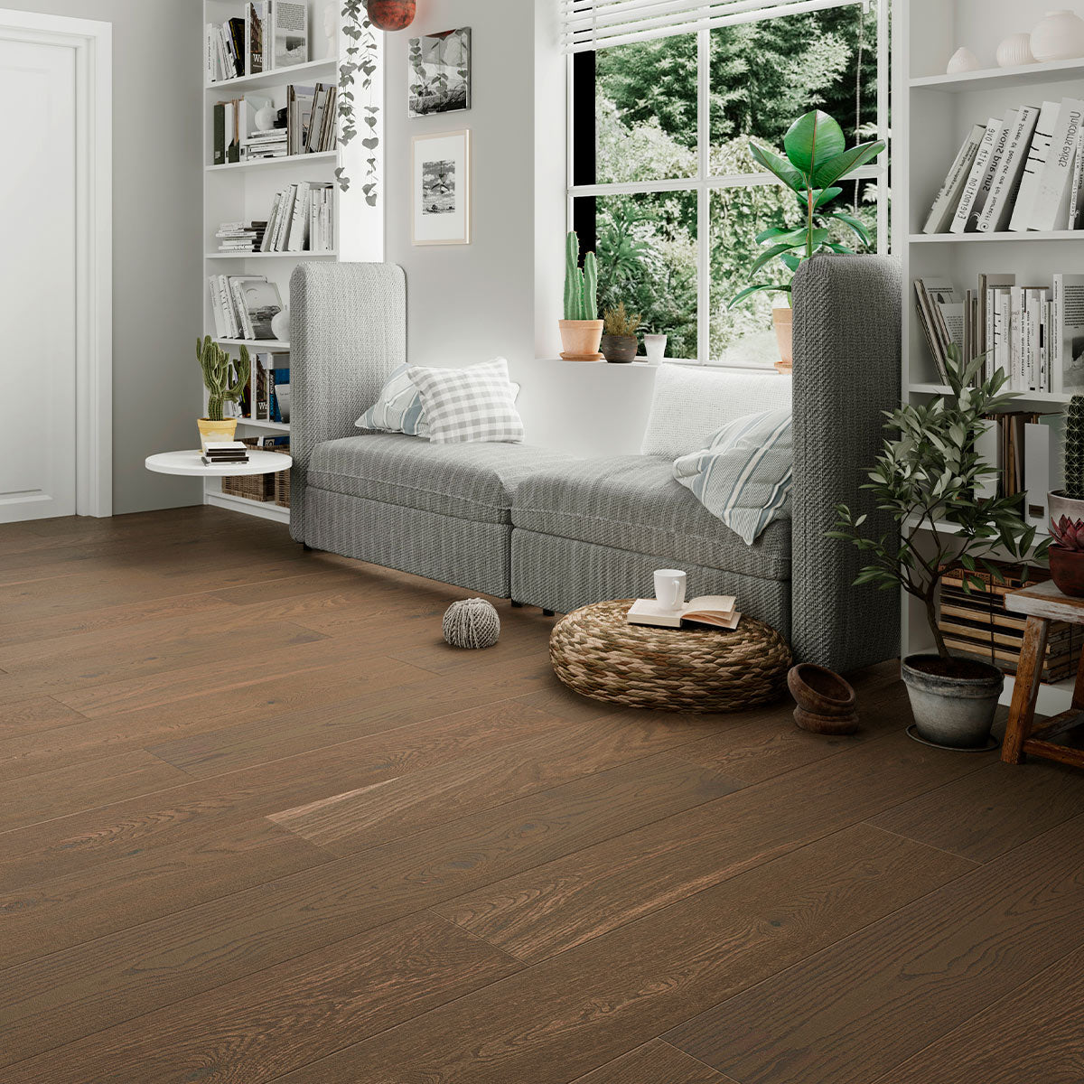 Piso de Madera Oak Camelot Brushed UV Oiled / Caja (2.888 m2)