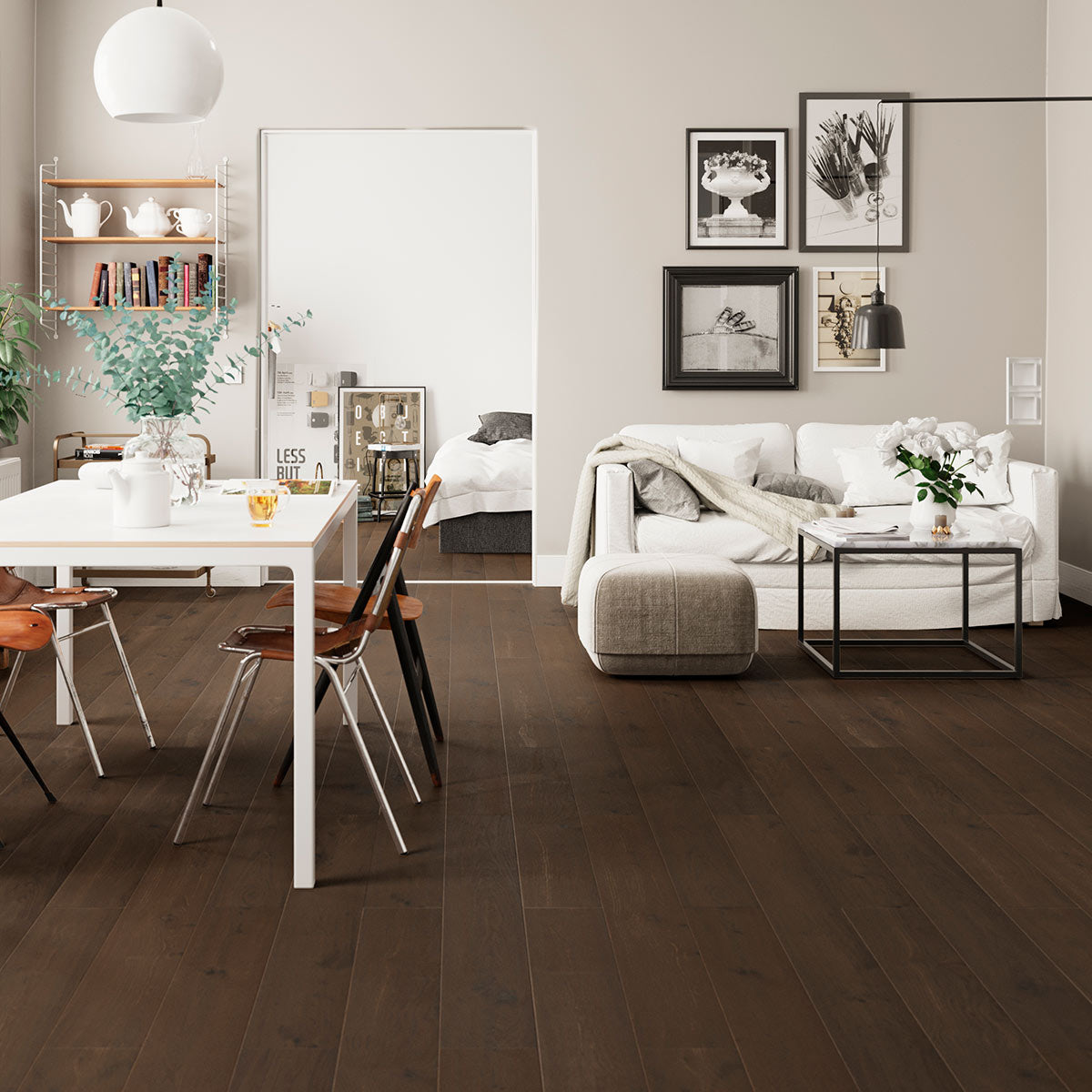 Piso de Madera Oak Shambala Brushed UV Oiled / Caja (2.888 m2)