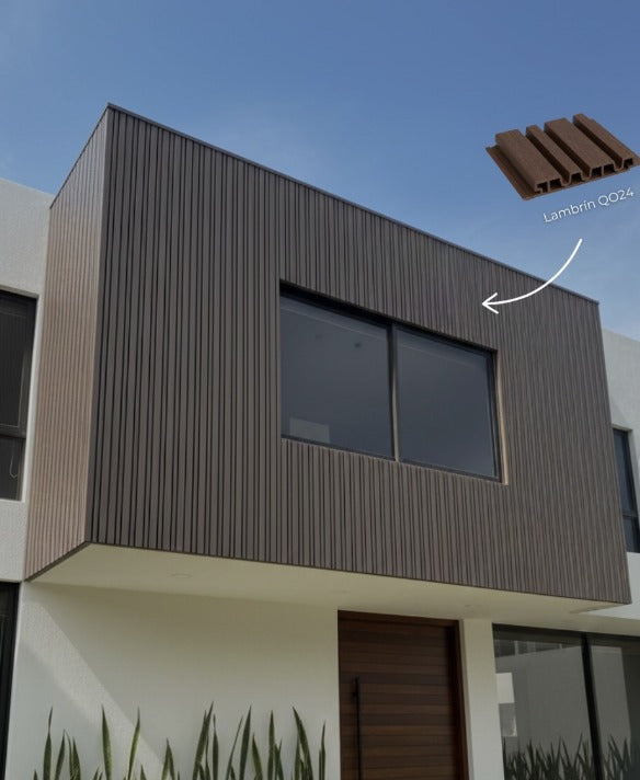 Maple Lambrín QO24 para Exterior / 2 pzs. (290x24.5 cm) / 1.2354 m2