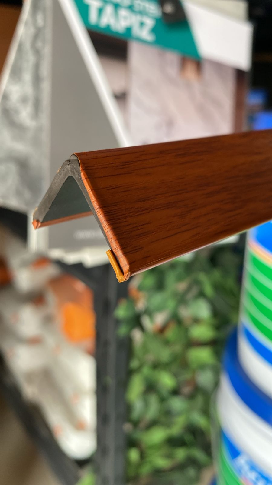 Angulo Interior para Lambrín de WPC (interior) Cerezo Macapa / Pieza de 290 cm