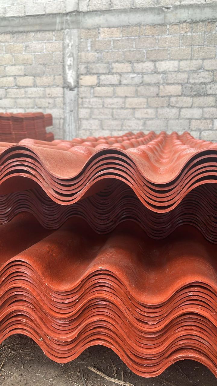 Lámina Tipo Teja Tradicional / Pieza