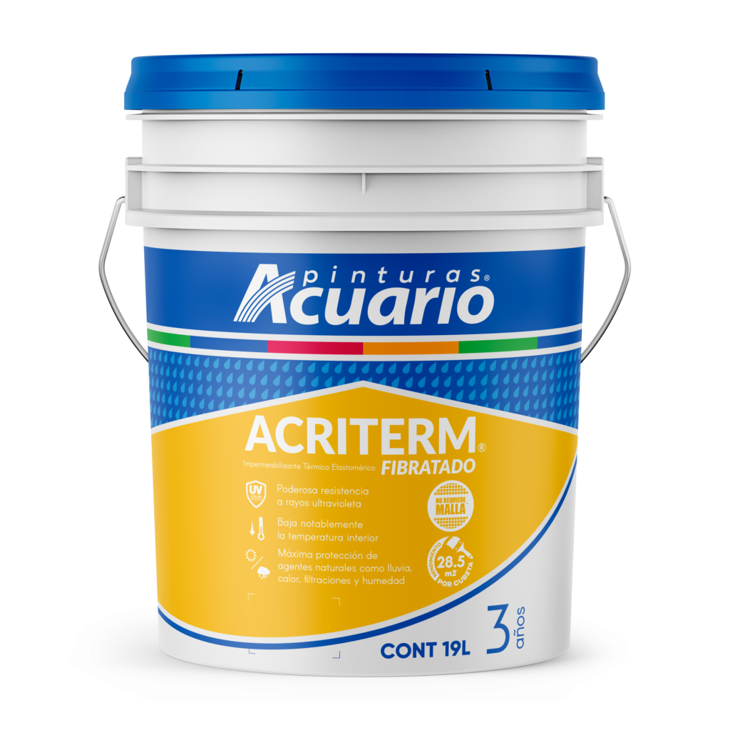 Acriterm® Fibratado 3 años / Cubeta de 19L