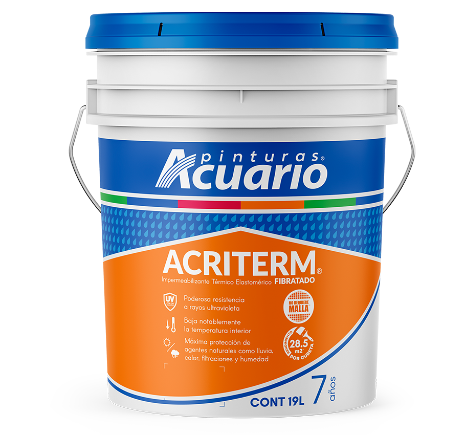 Acriterm® Fibratado 7 años / Cubeta de 19L