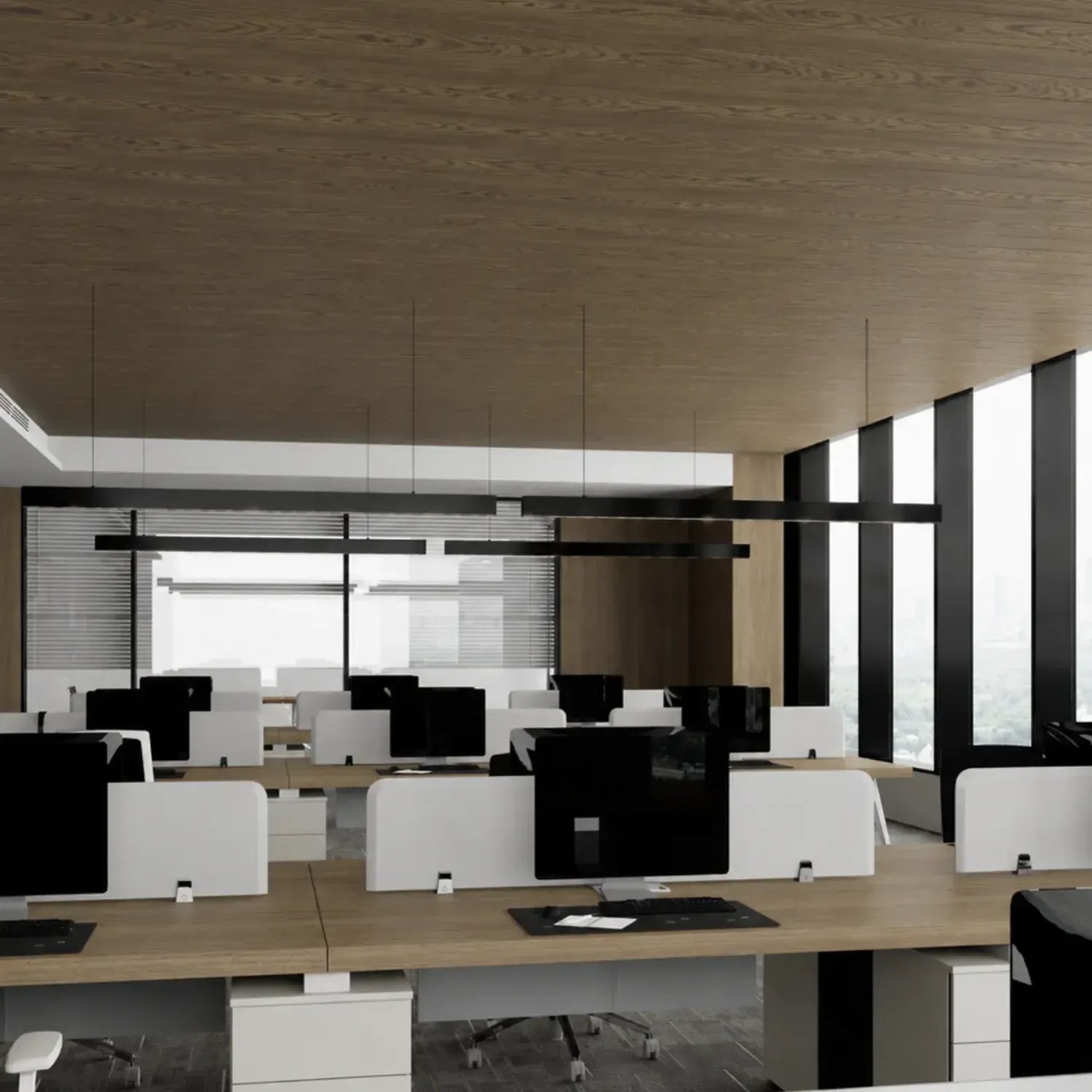 Panel Tipo Madera Brasilia / 10 Piezas (280x30 cm)
