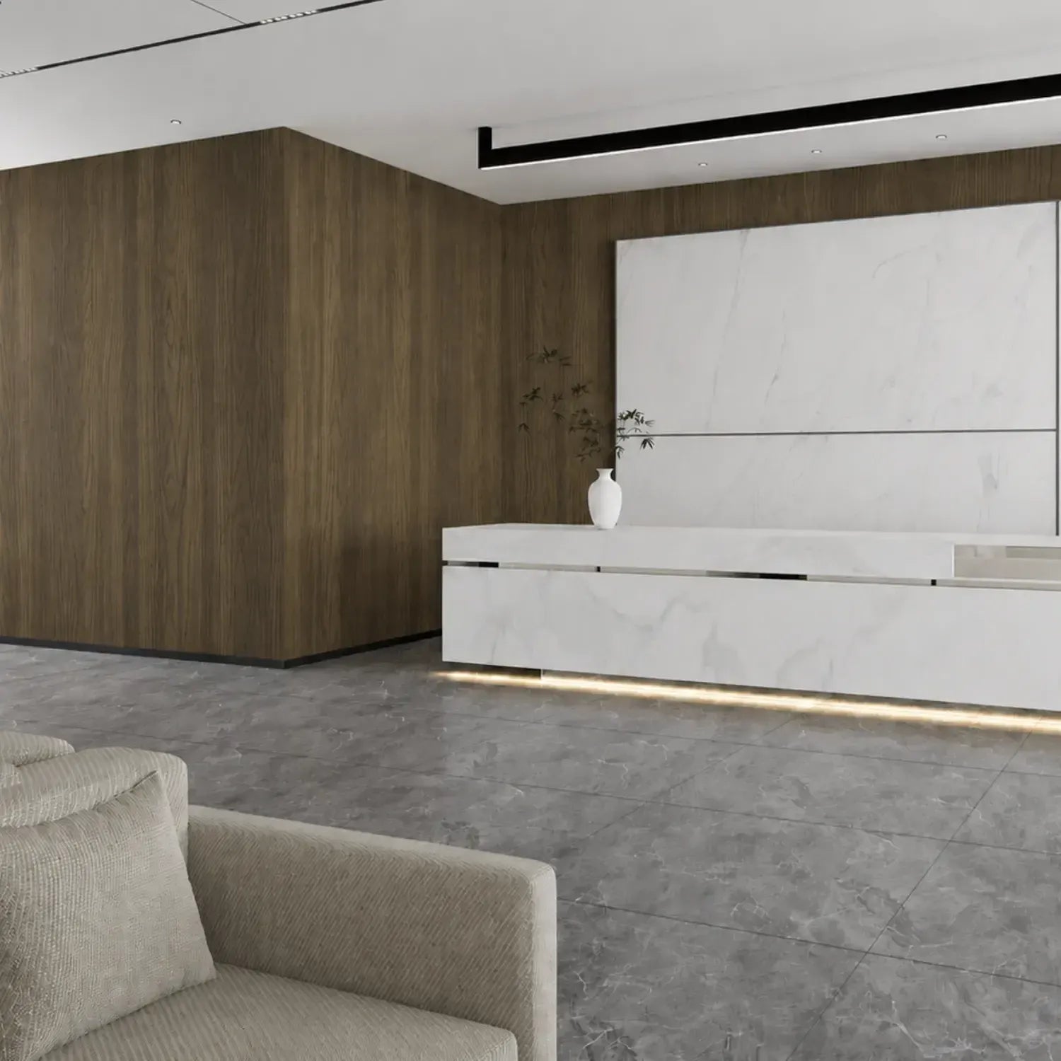 Panel Tipo Madera Brasilia / 10 Piezas (280x30 cm)