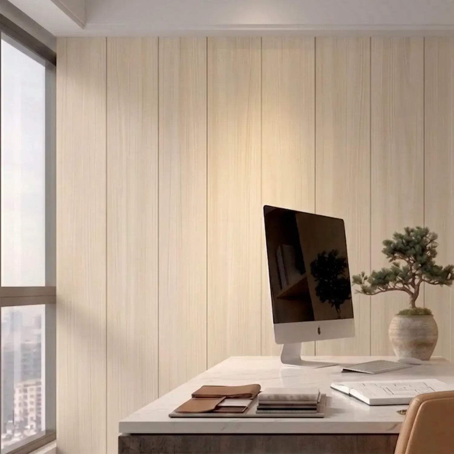 Panel Tipo Madera Maple Dusk / 10 Piezas (280x30 cm)
