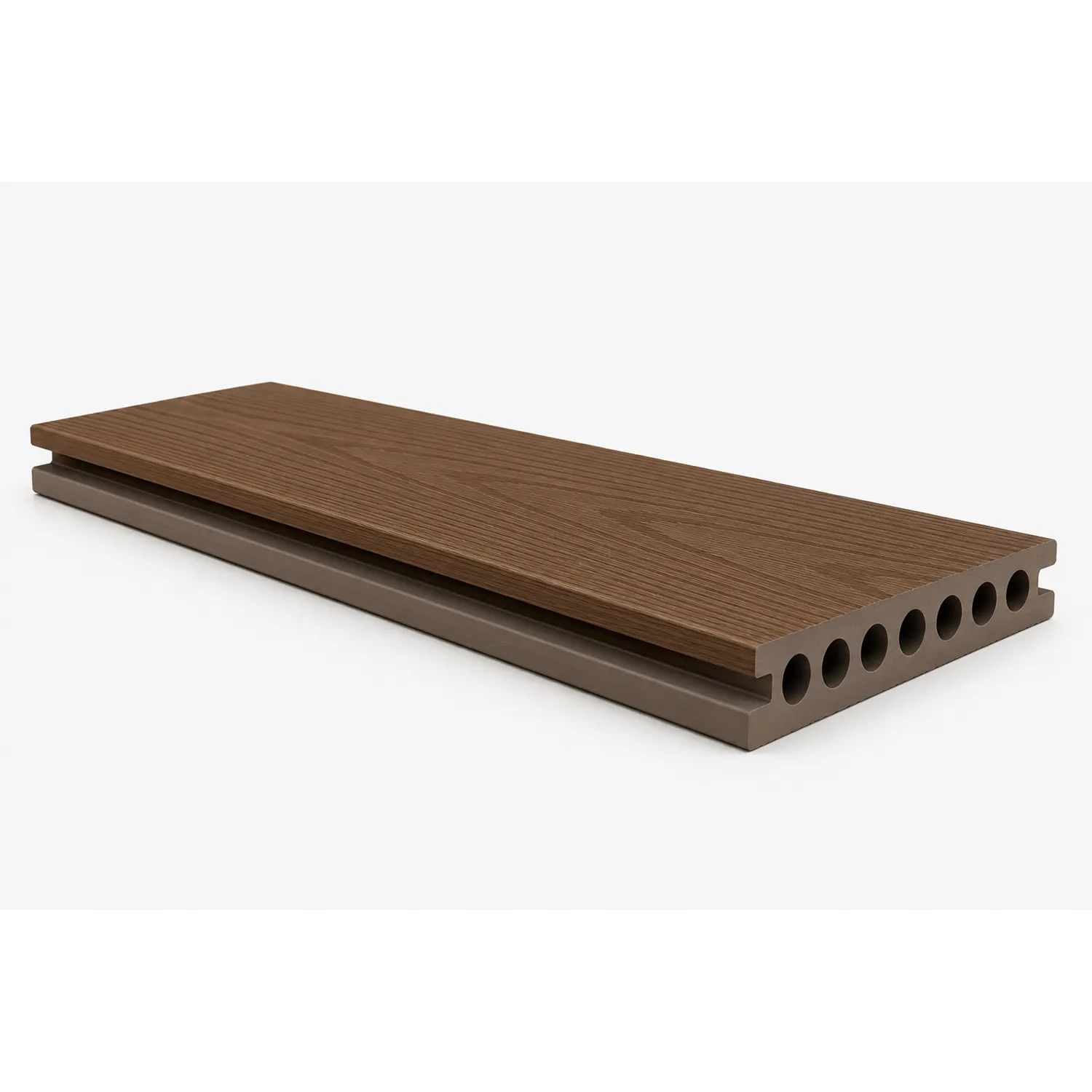 Deck Comercial Bicolor Teak/Ipe / Caja (1.276 m2)