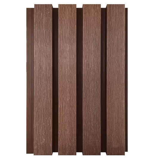 Lambrín de WPC (exterior) Redwood / Caja con 4 piezas de 285x21.9 cm