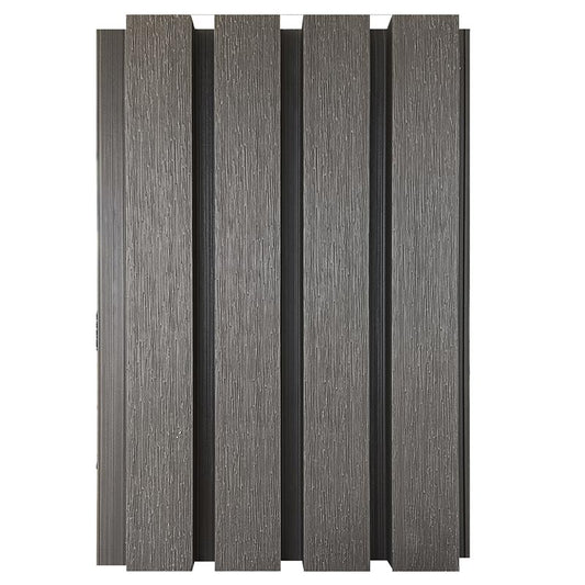 Lambrín de WPC (exterior) Silver Gray / Caja con 4 piezas de 285x21.9 cm