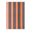 Lambrín de WPC fondo negro (interior) Teak Aracaju / Caja con 14 piezas de 290x16 cm