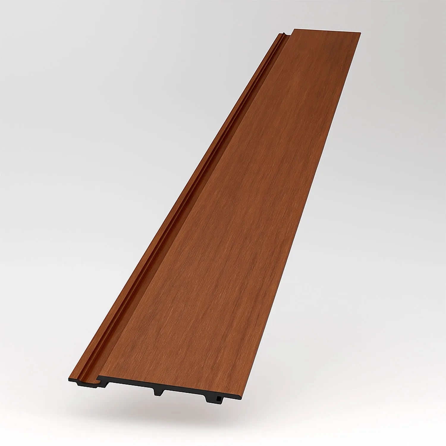 Wall Cladding WPC Merbau Oak / Caja con 12 piezas de 290x9.9x1.4 cm