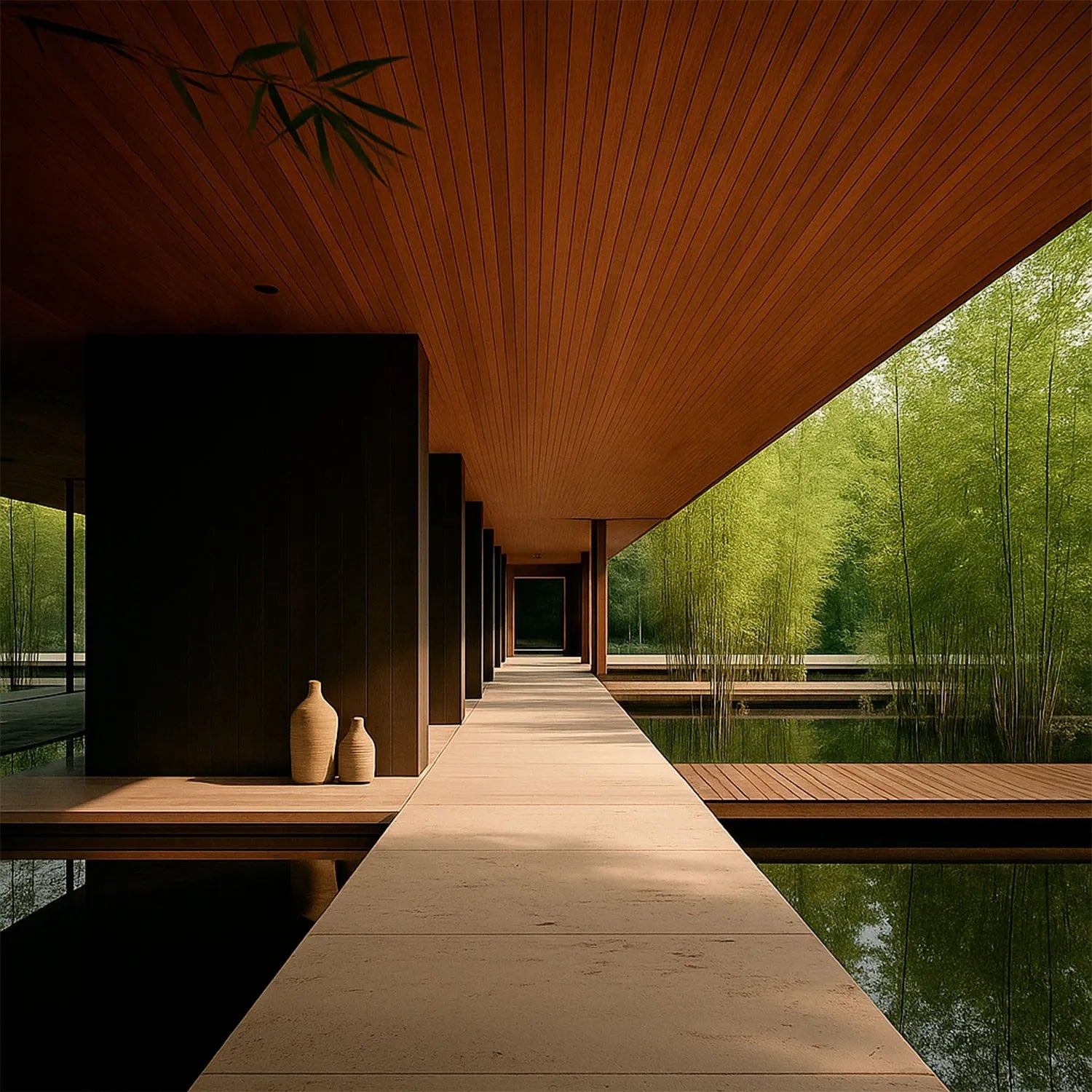 Wall Cladding WPC RedWood / Caja con 12 piezas de 290x9.9x1.4 cm