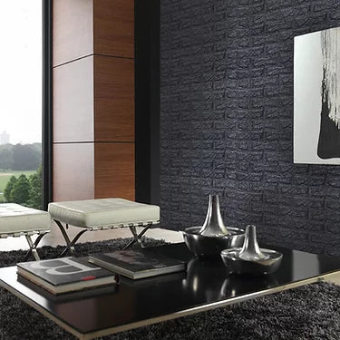 Panel Soft Negro Obsidiana / 10 piezas de 70x77 cm