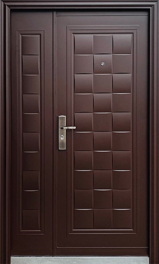 Puerta de seguridad Toledo con fijo / 205x120 cm