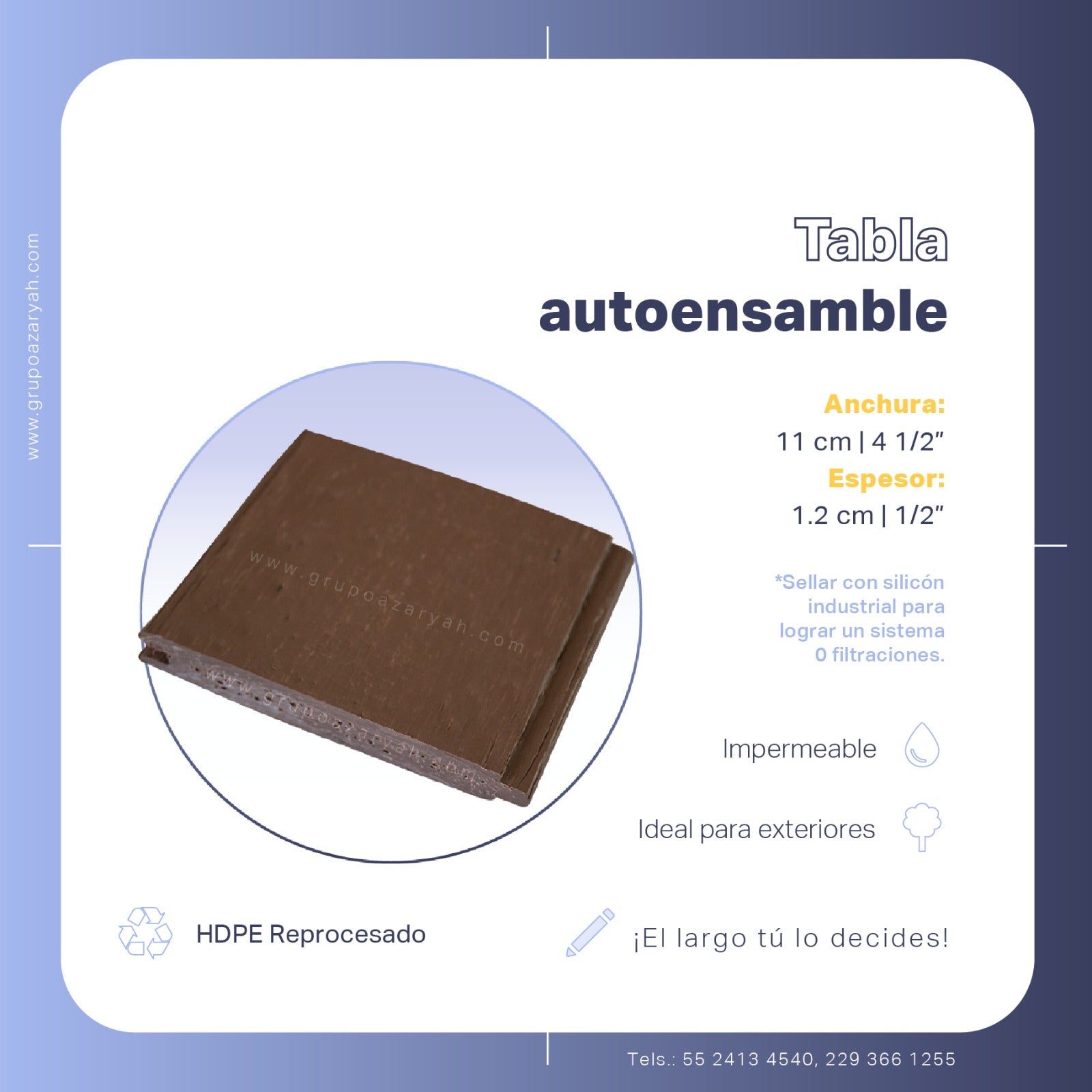 Tabla 5-1/2 Autoensamble