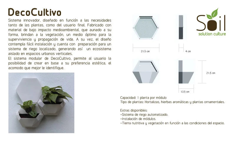 DECOCULTIVO (Pared de cultivo)