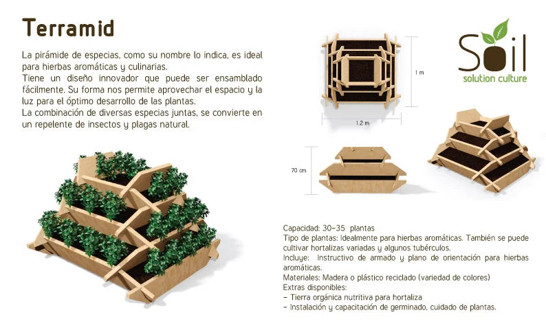 TERRAMID (Pirámide de cultivo)