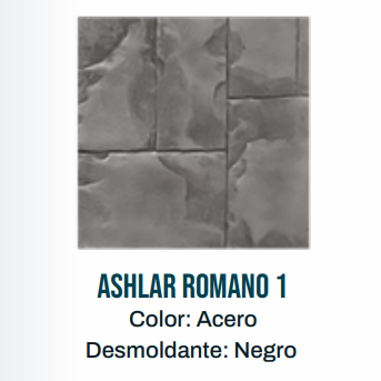 Molde para CE / Ashlar Romano 1 60X60 cm / Pieza