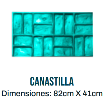 Molde para CE / Canastilla 82x41 cm / Pieza