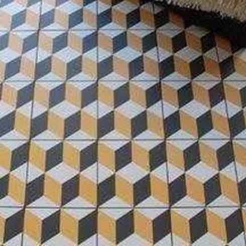 Mosaico Artesanal "Cubos", precio por m2