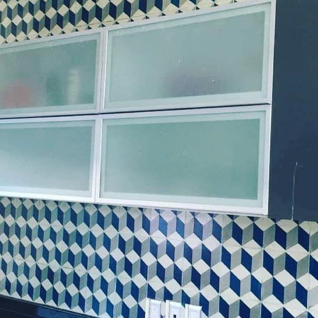 Mosaico Artesanal "Cubos", precio por m2