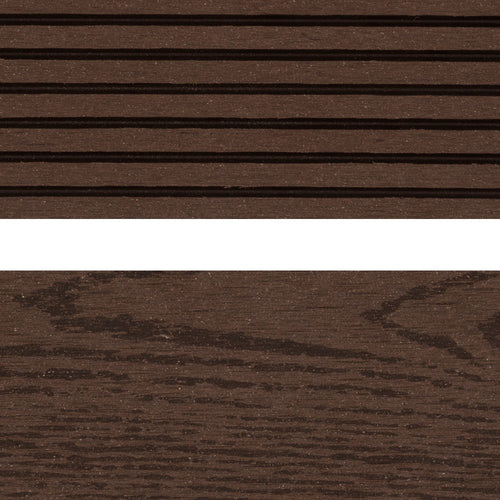 1 m2 de Deck sintético de WPC Brown