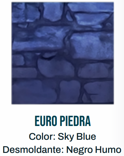 Molde para CE / Euro piedra 91x41.5 cm / Pieza