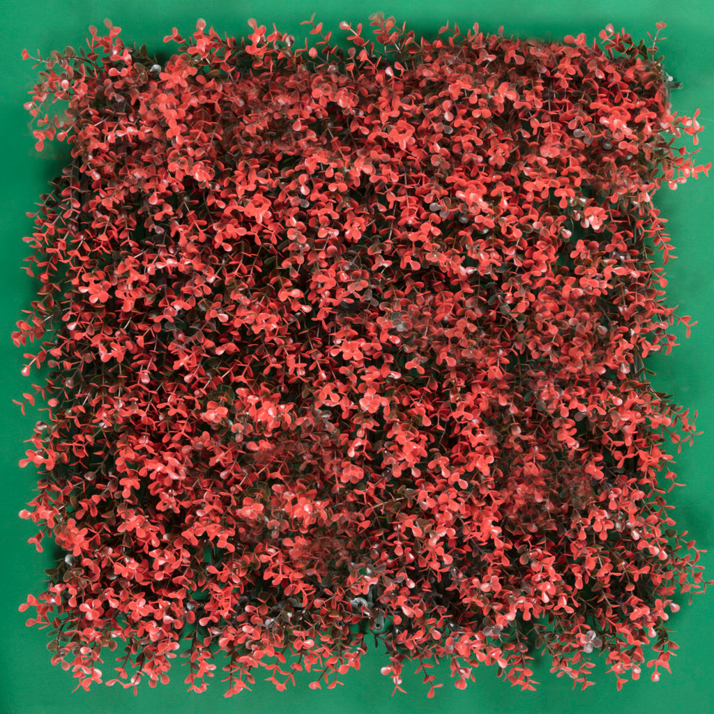 Follaje Artificial Arrayan / Caja con 12 pzs. de 50x50 cm