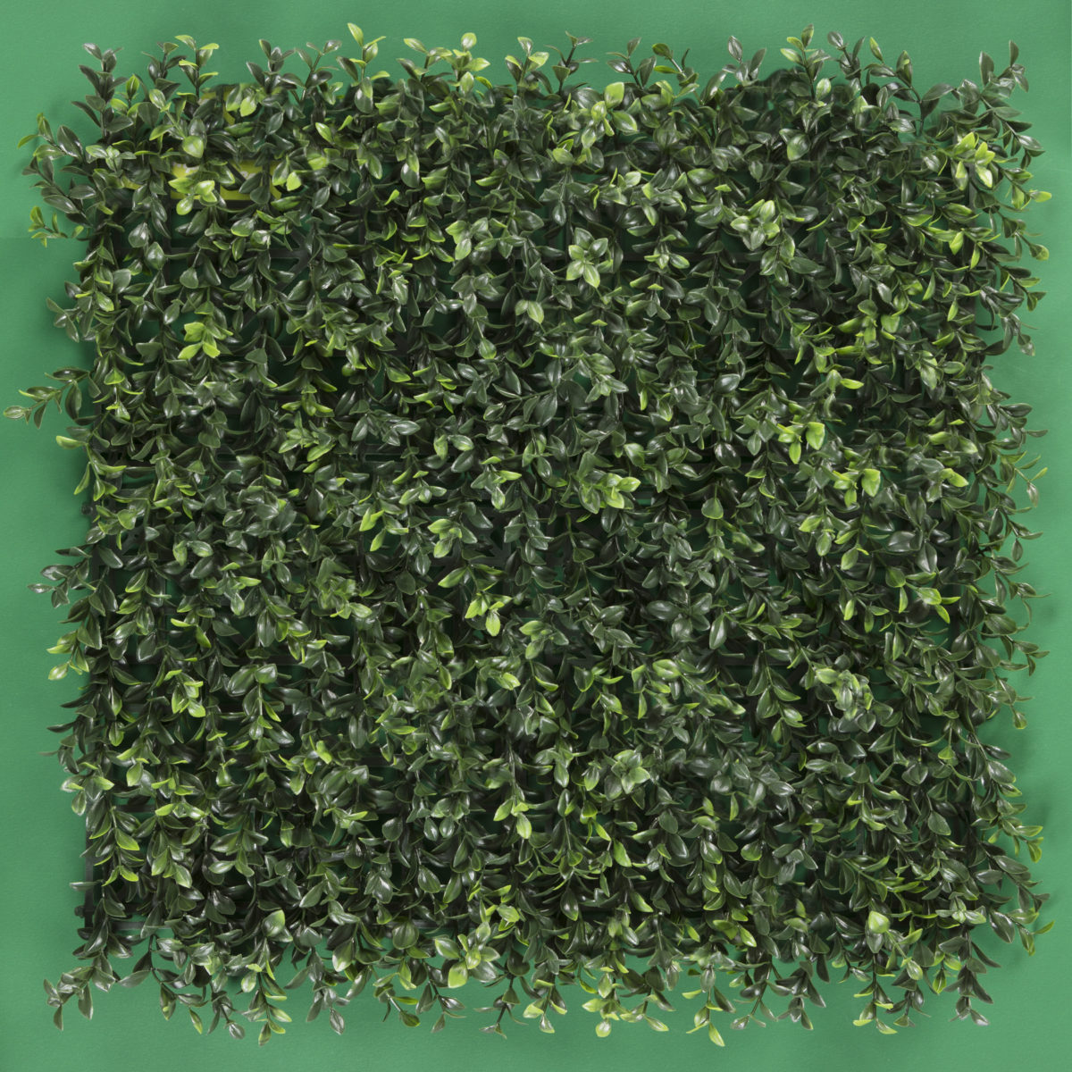 Follaje Artificial BoxWood / Caja con 12 pzs. de 50x50 cm