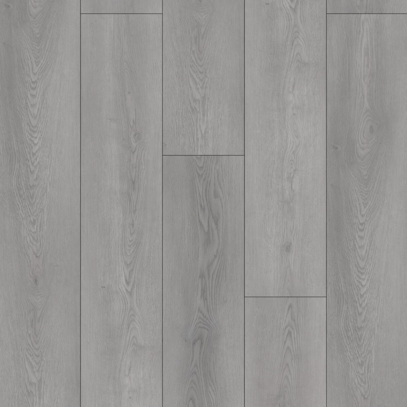 Piso Vinílico en Duela SPC Mineral Grey / 4 mm / Caja (2.782 m2)