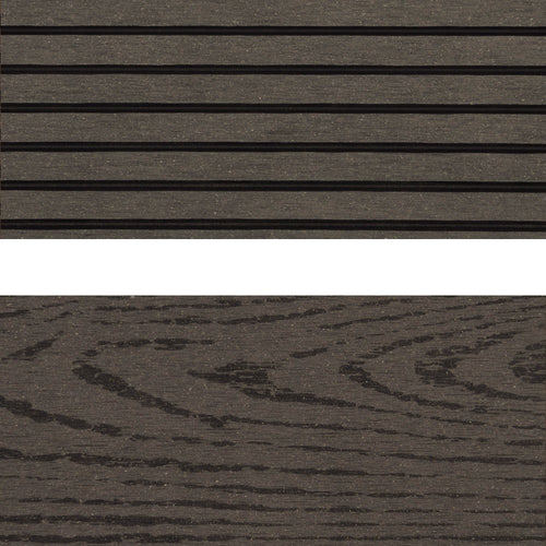 1 m2 de Deck sintético de WPC Grey