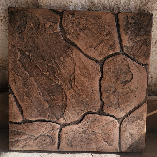 Molde para CE / Piedra de Arrollo 75X75 cm / Pieza